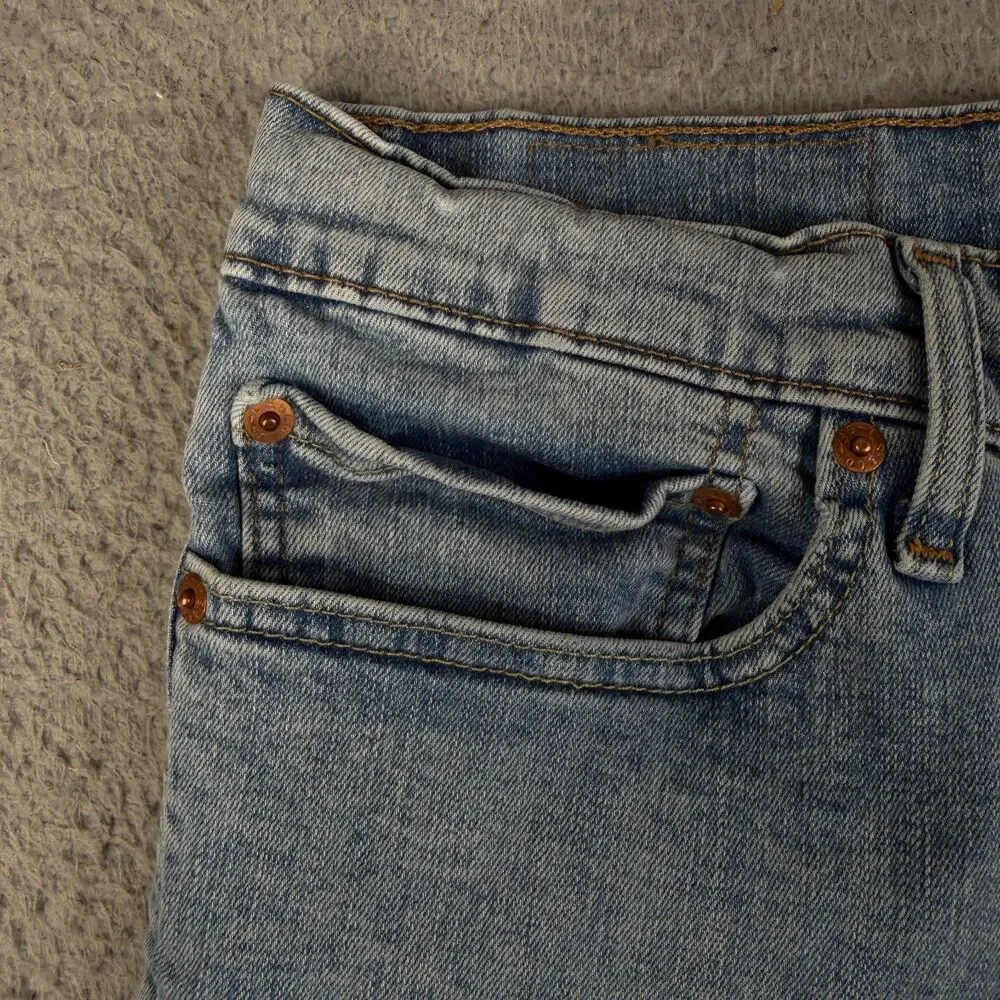 LEVI'S 511  Mens Jeans 34x32 Stretch Denim Slim Fit Workwear Streetwear